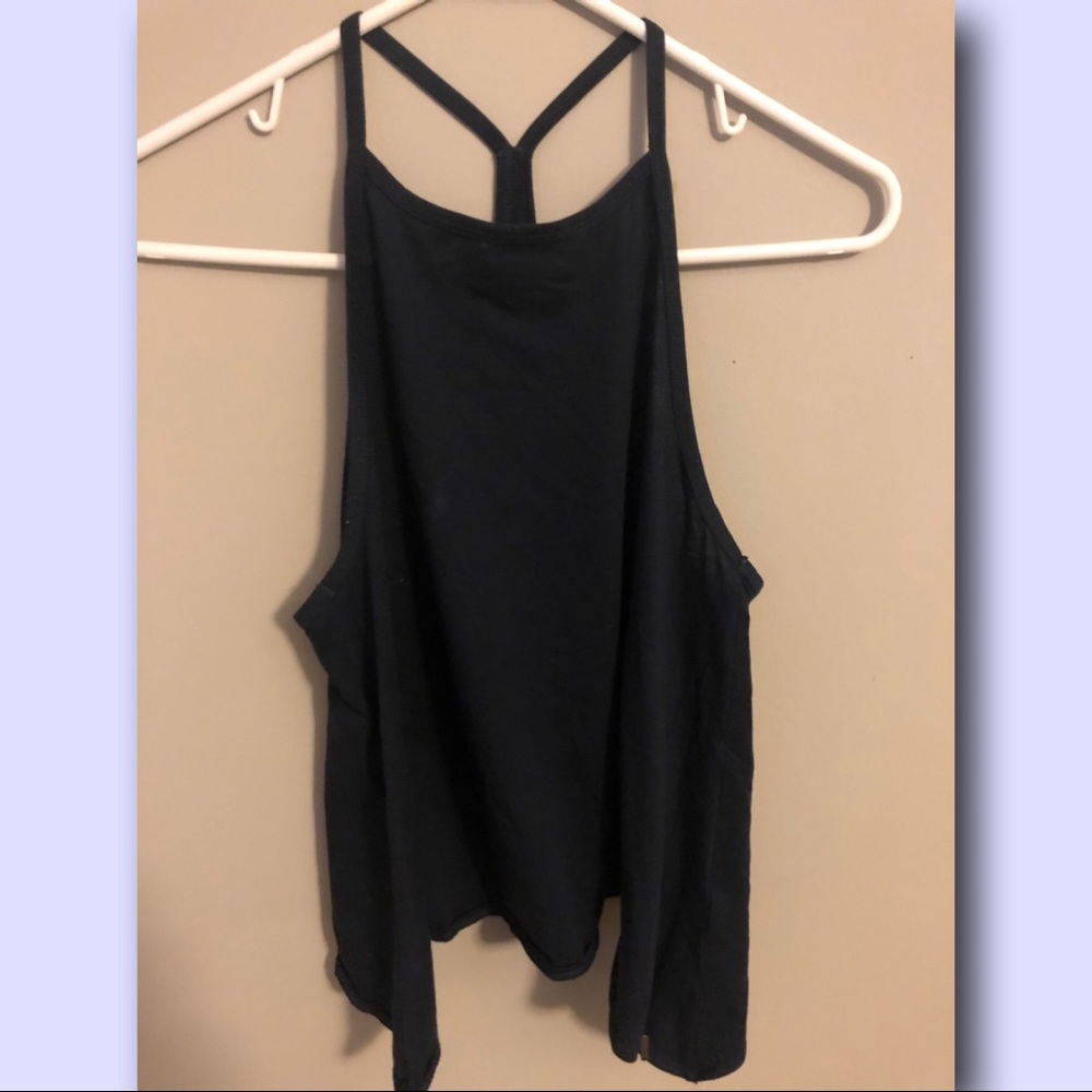 Navy blue halter top